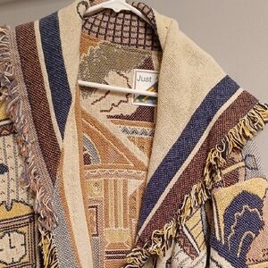 Multicolor Tapestry Jacket Dollhouse Pattern